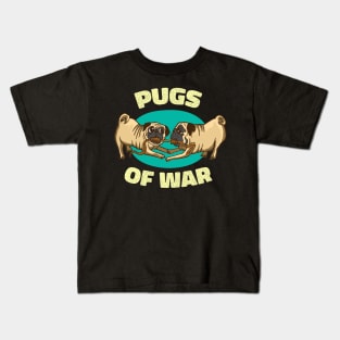 Pugs Of War Kids T-Shirt